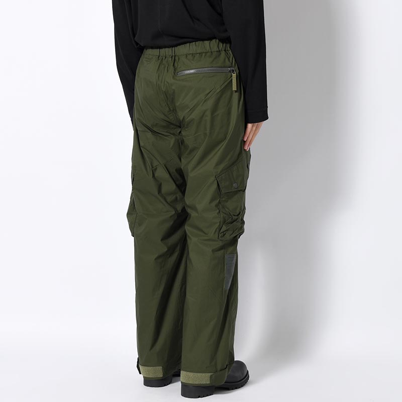 SIDE POCKET PANTS -DARK KHAKI-