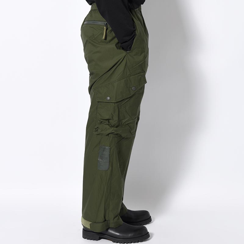 SIDE POCKET PANTS -DARK KHAKI-