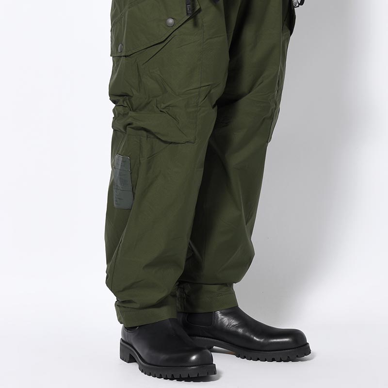 SIDE POCKET PANTS -DARK KHAKI-