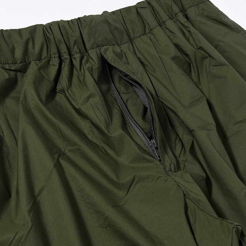 SIDE POCKET PANTS -DARK KHAKI-