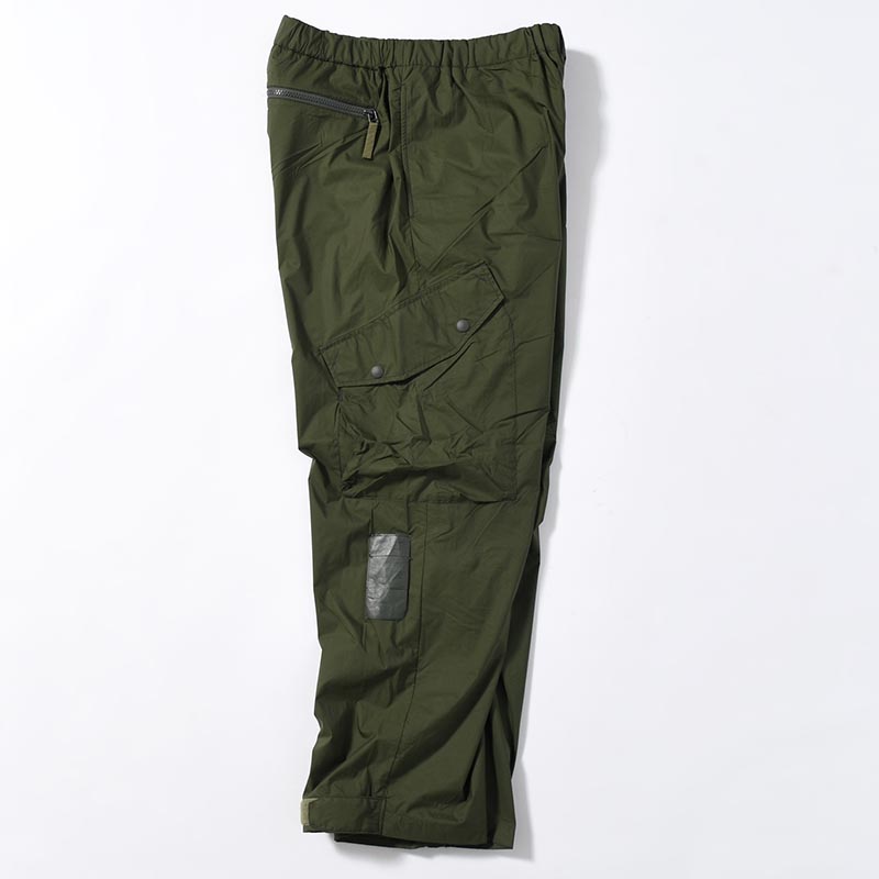 SIDE POCKET PANTS -DARK KHAKI-