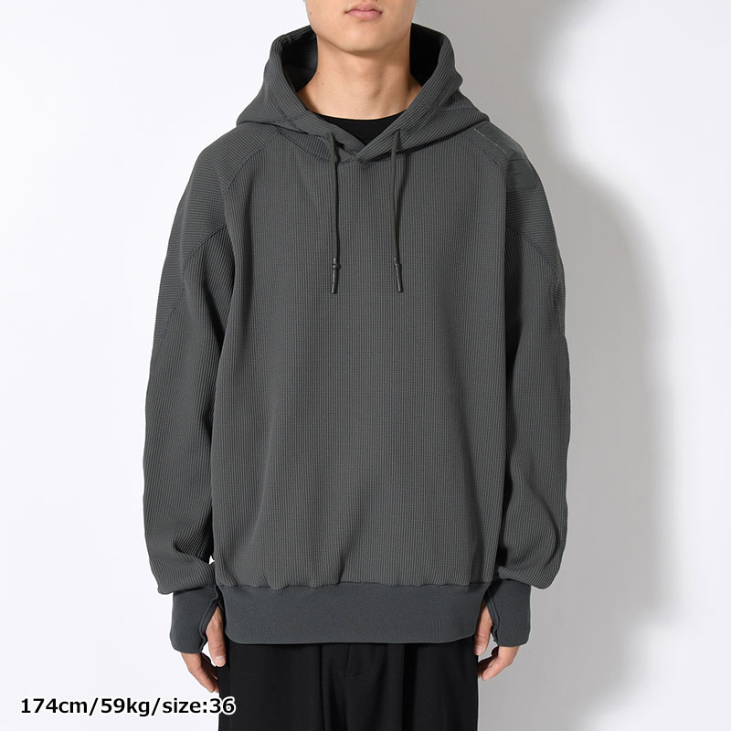 HOODIE -CHARCOAL-