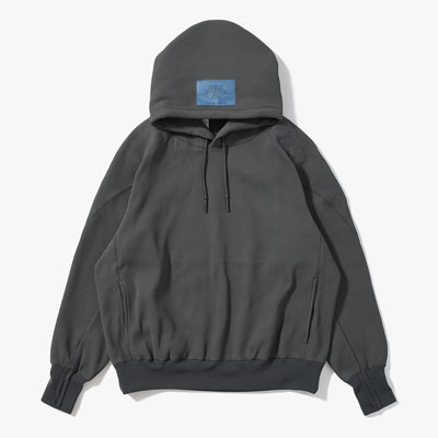 HOODIE -CHARCOAL-