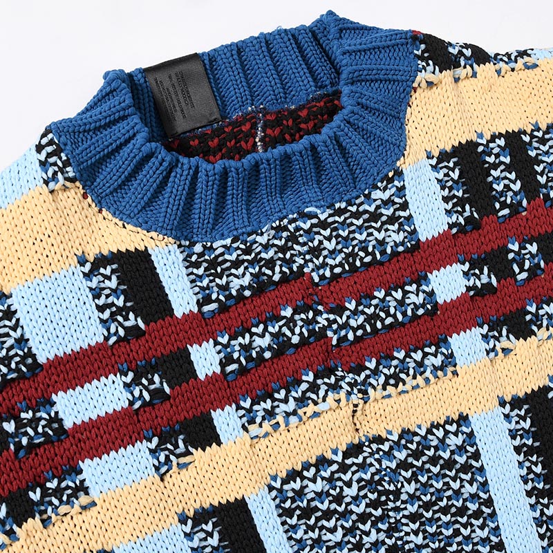 KNIT -BLUE-