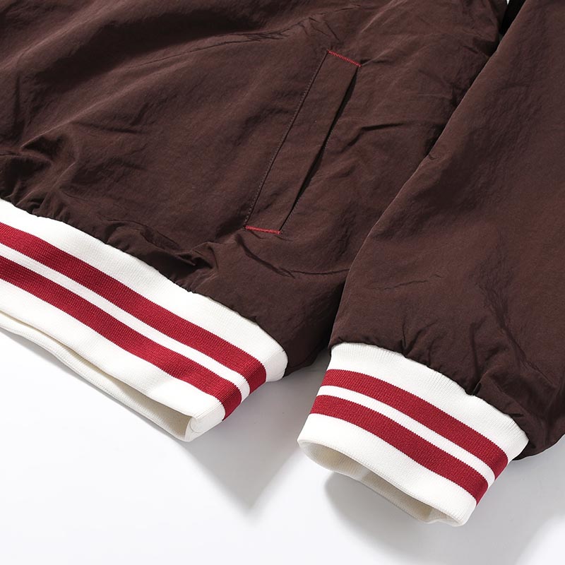 COACHES JACKET -BROWN-