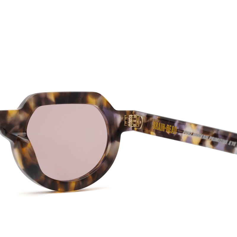 TANI POST MODERN PRIMITIVE EYE PROTECTION -BROWN TORTOISE-