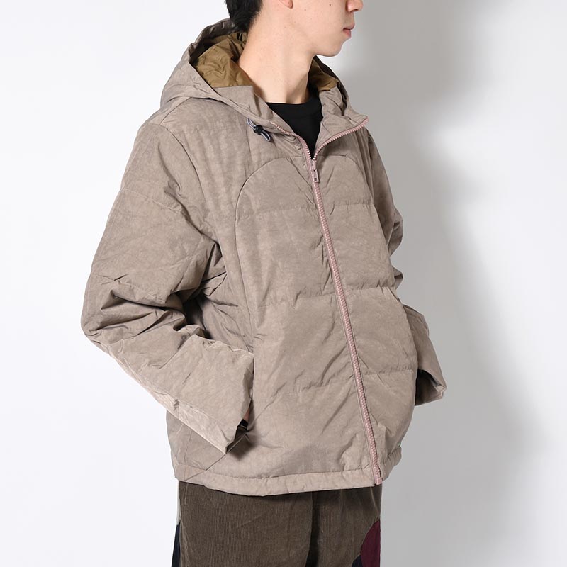 DIMENSION PUFFER JACKET -TAN-