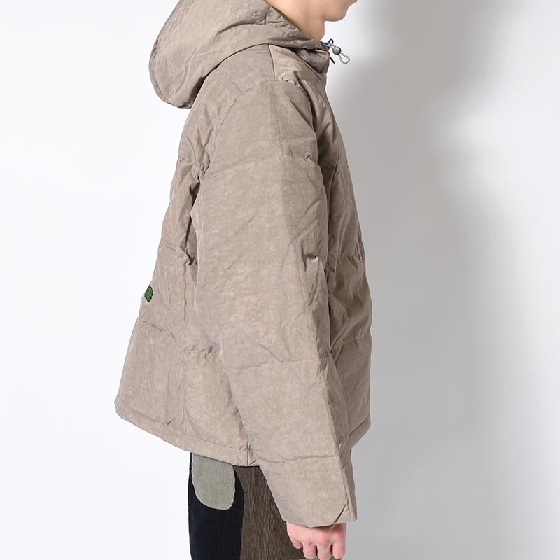 DIMENSION PUFFER JACKET -TAN-