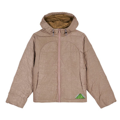 DIMENSION PUFFER JACKET -TAN-