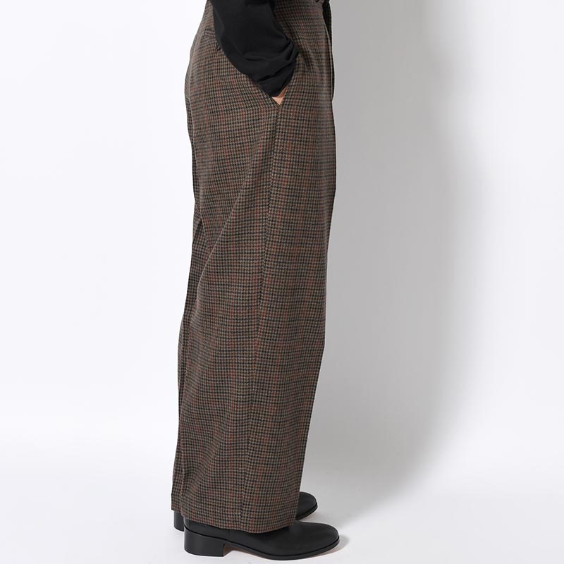 Classic Houndstooth Trousers -Houndstooth-