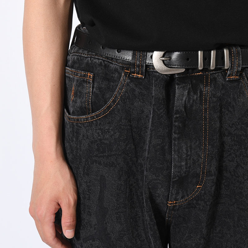 BIG BOY PANTS/EXIST -WASHED BLACK-