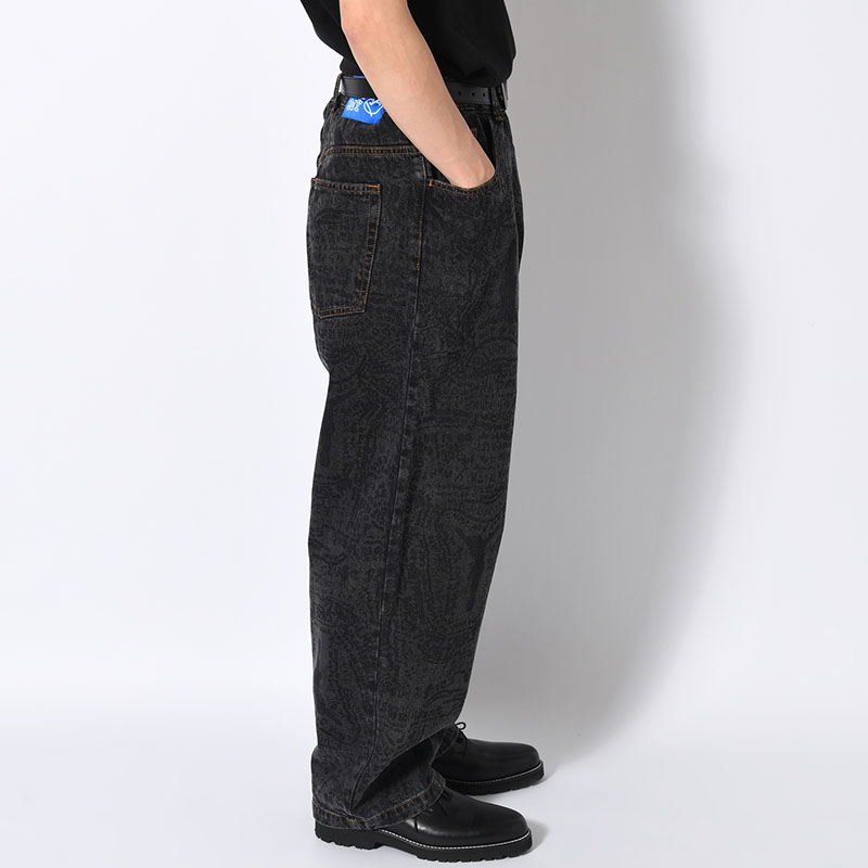 BIG BOY PANTS/EXIST -WASHED BLACK-