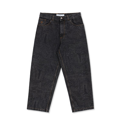 BIG BOY PANTS/EXIST -WASHED BLACK-