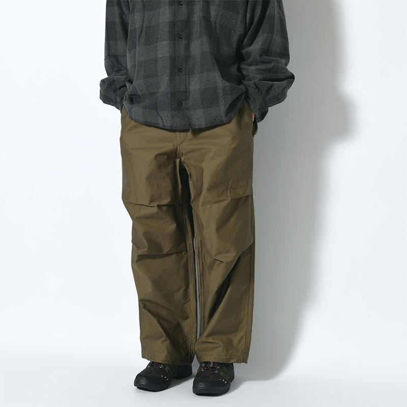 Moleskin Snow Pants -Olive-