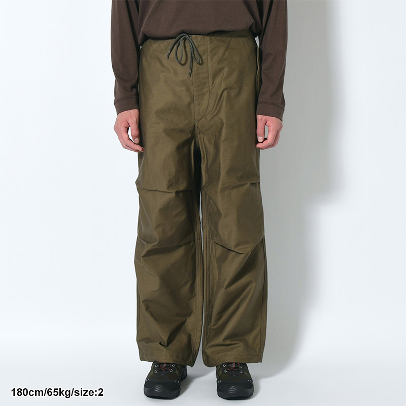 Moleskin Snow Pants -Olive-