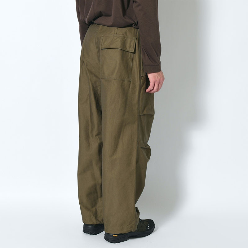 Moleskin Snow Pants -Olive-