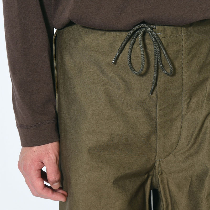 Moleskin Snow Pants -Olive-