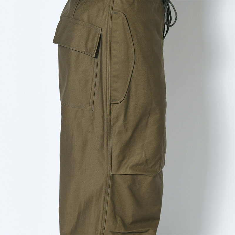 Moleskin Snow Pants -Olive-