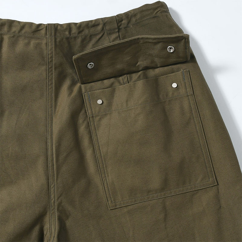 Moleskin Snow Pants -Olive-