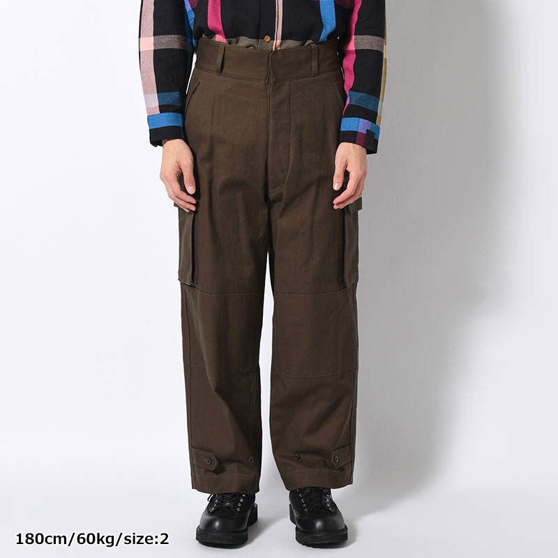 Cotton Serge 47 Pants -KhakiBrown-