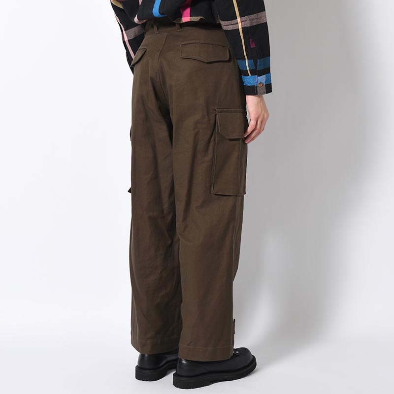 Cotton Serge 47 Pants -KhakiBrown-