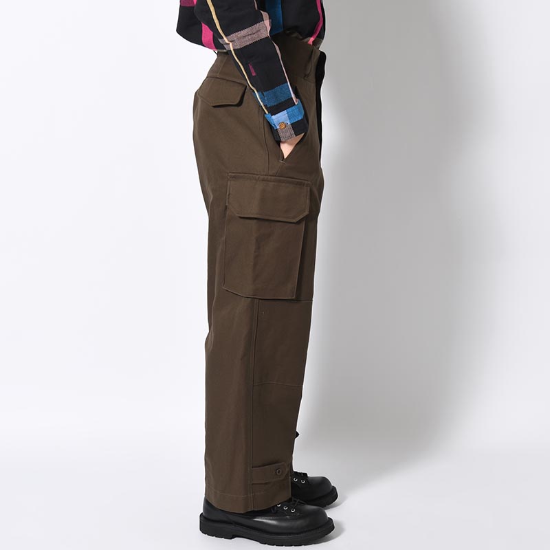 Cotton Serge 47 Pants -KhakiBrown-