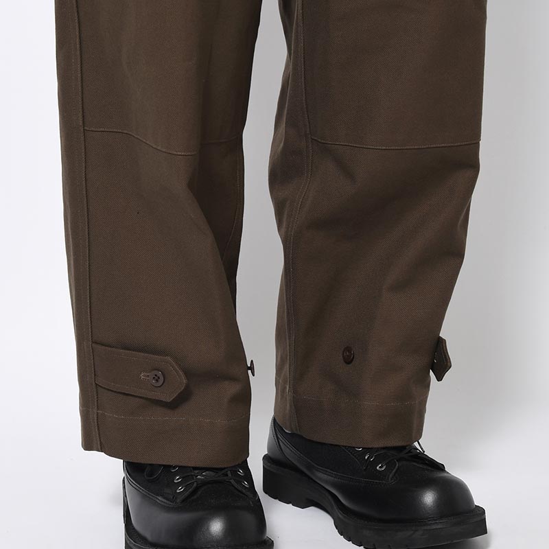 Cotton Serge 47 Pants -KhakiBrown-