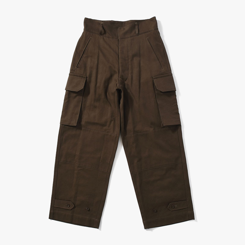 Cotton Serge 47 Pants -KhakiBrown-