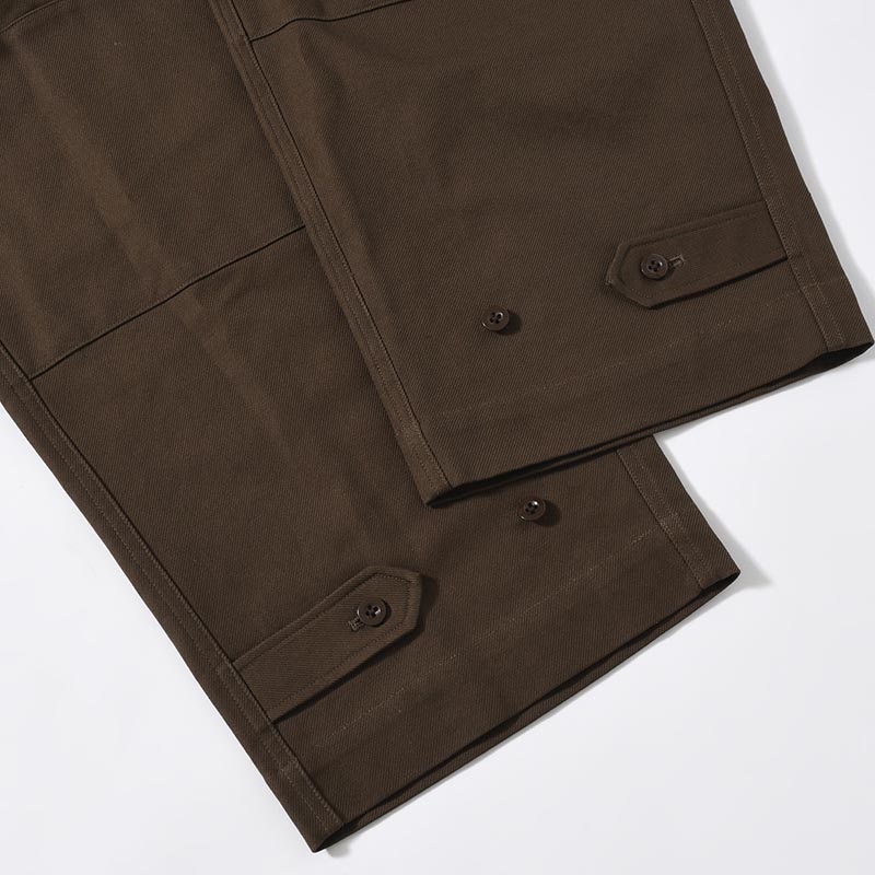 Cotton Serge 47 Pants -KhakiBrown-