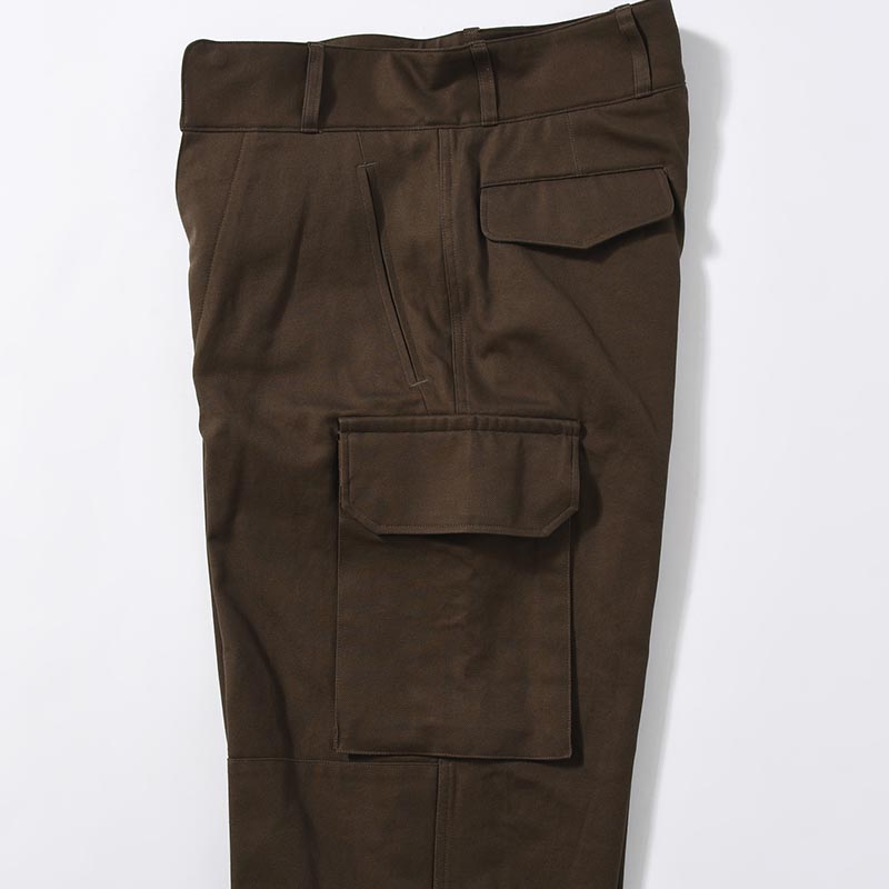 Cotton Serge 47 Pants -KhakiBrown-