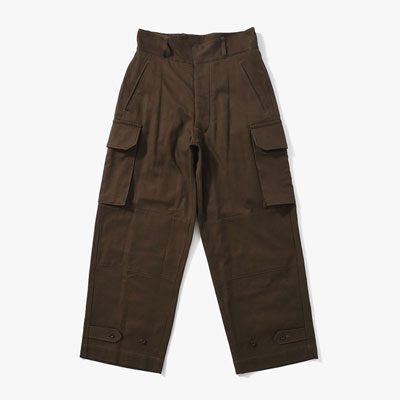 Cotton Serge 47 Pants -KhakiBrown-