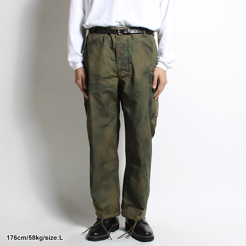 JUNGLE FATIGUE CARGO PANTS SPRAY CAMO -OD SPRAY CAMO-