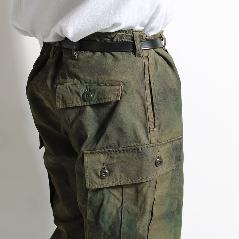 JUNGLE FATIGUE CARGO PANTS SPRAY CAMO -OD SPRAY CAMO-