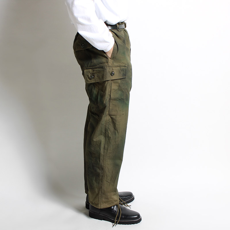 JUNGLE FATIGUE CARGO PANTS SPRAY CAMO -OD SPRAY CAMO-