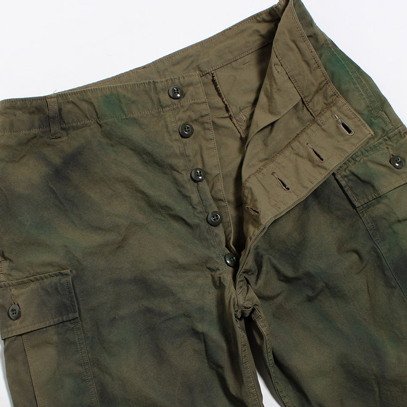 JUNGLE FATIGUE CARGO PANTS SPRAY CAMO -OD SPRAY CAMO-