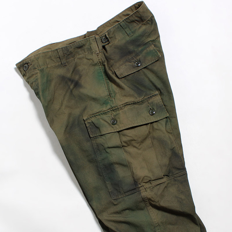 JUNGLE FATIGUE CARGO PANTS SPRAY CAMO -OD SPRAY CAMO-