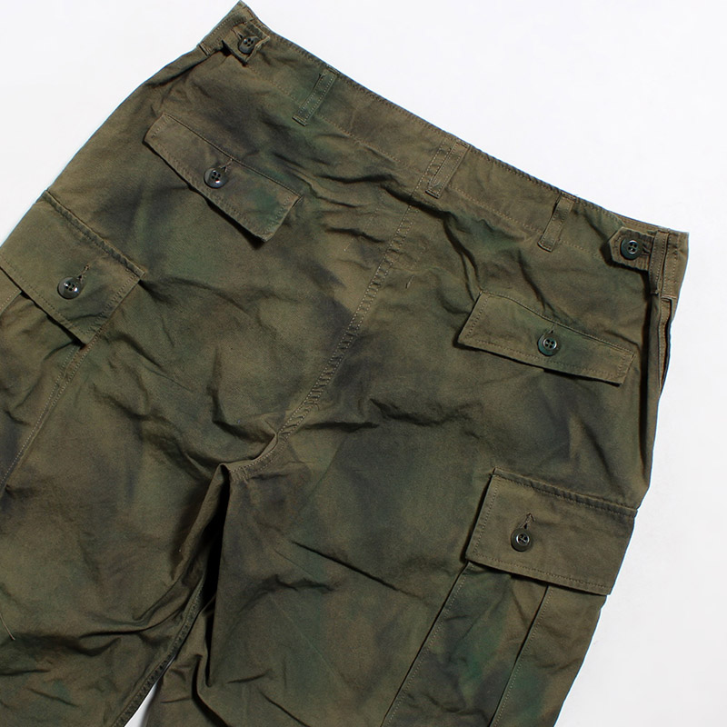 JUNGLE FATIGUE CARGO PANTS SPRAY CAMO -OD SPRAY CAMO-