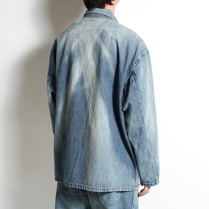 US ARMY M40 DENIM JACKET -INDIGO AGEING-