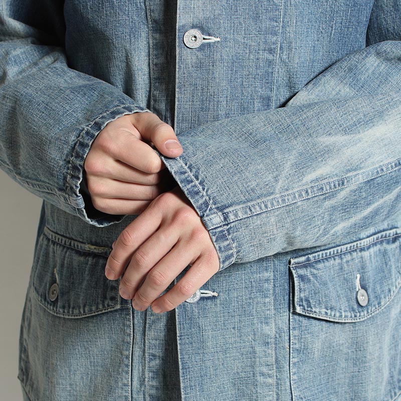 US ARMY M40 DENIM JACKET -INDIGO AGEING-