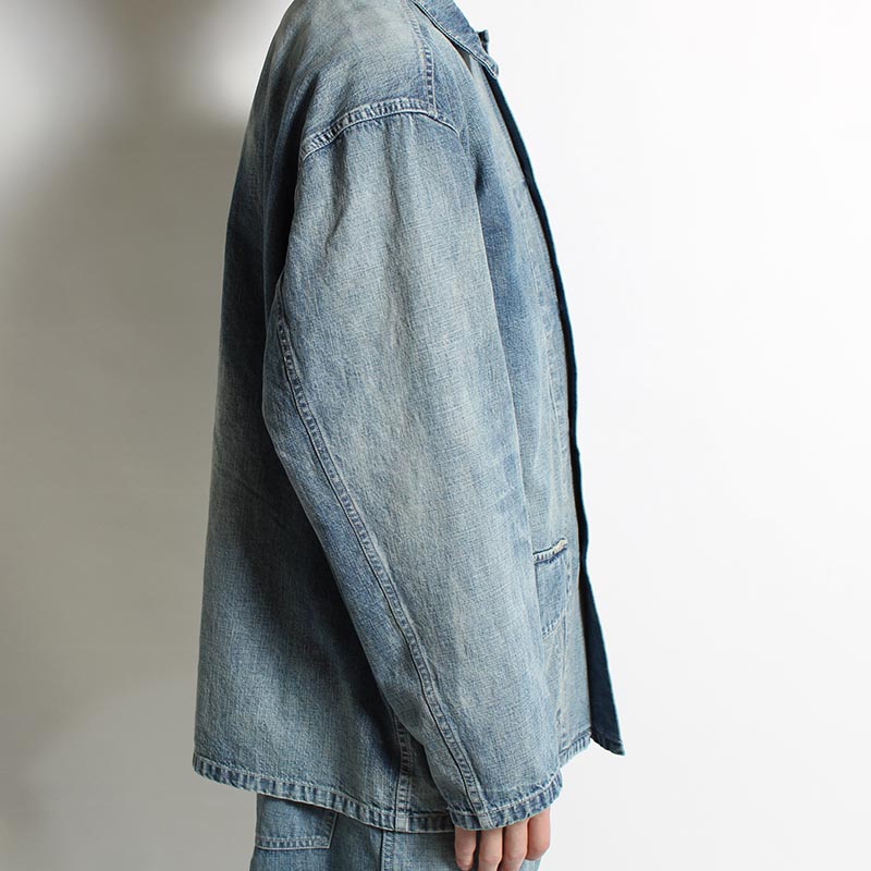 US ARMY M40 DENIM JACKET -INDIGO AGEING-