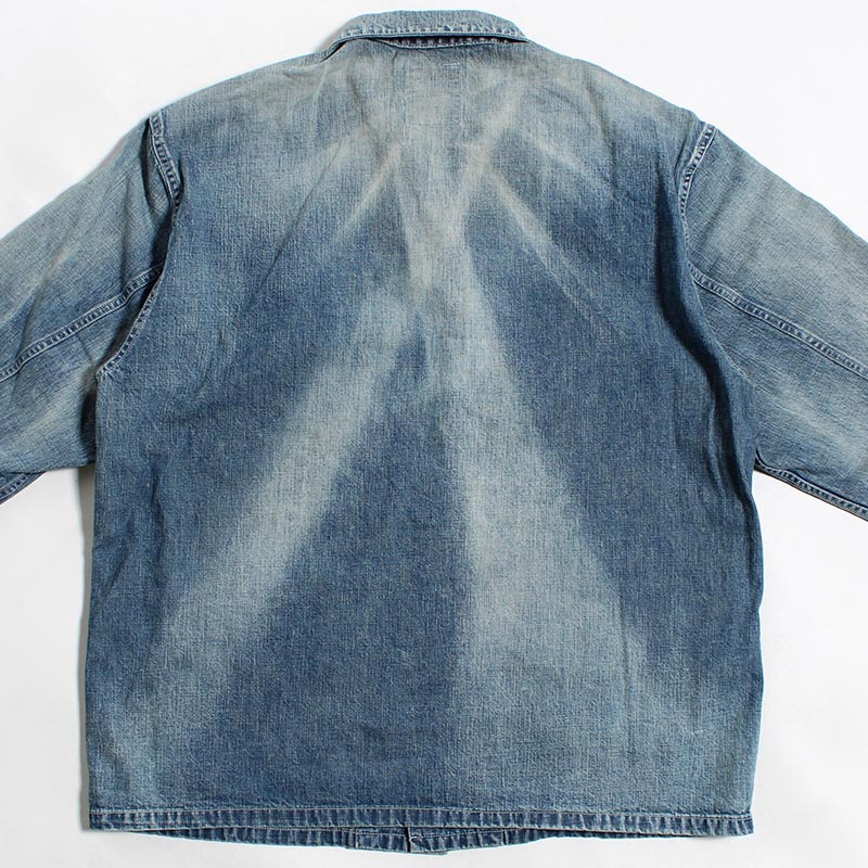 US ARMY M40 DENIM JACKET -INDIGO AGEING-