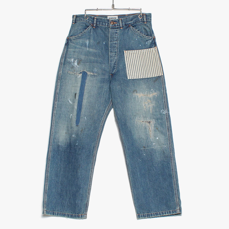 LAPD PRISONER DENIM PT -INDIGO-