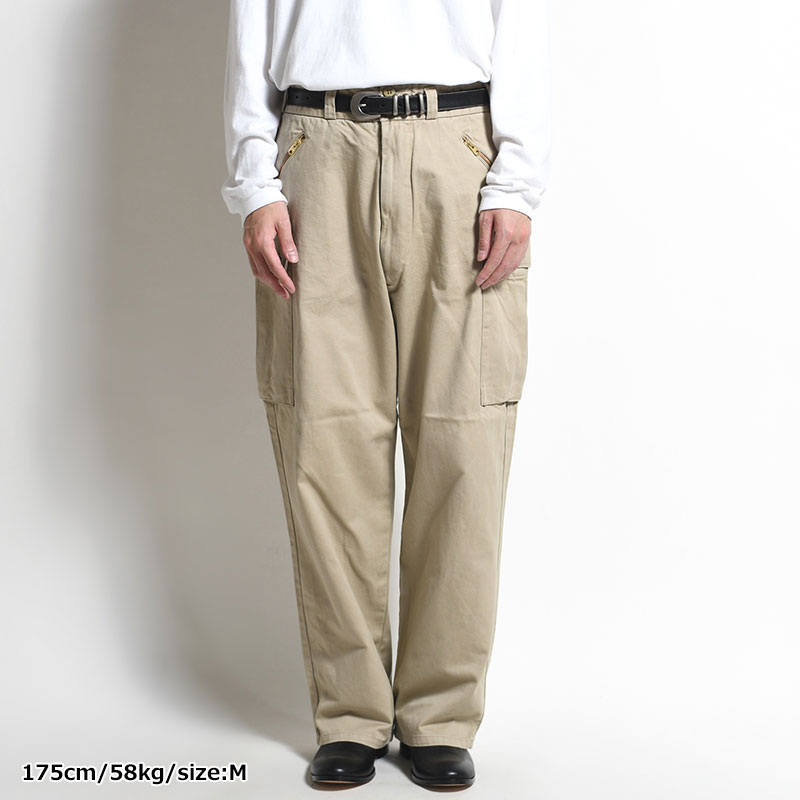 WORK CARGO PT AGING -KHAKI AGING-