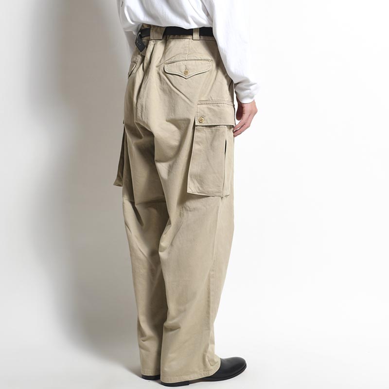 WORK CARGO PT AGING -KHAKI AGING-