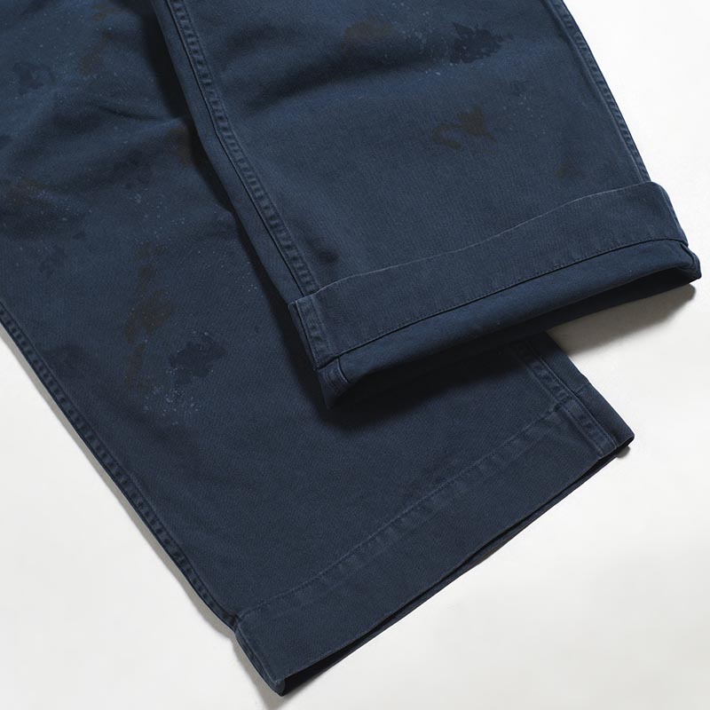 WORK TROUSERS DUSTY -NAVY AGING-