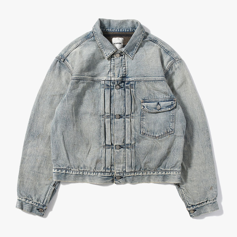 BLANKET LINED DENIM JK -INDIGO-