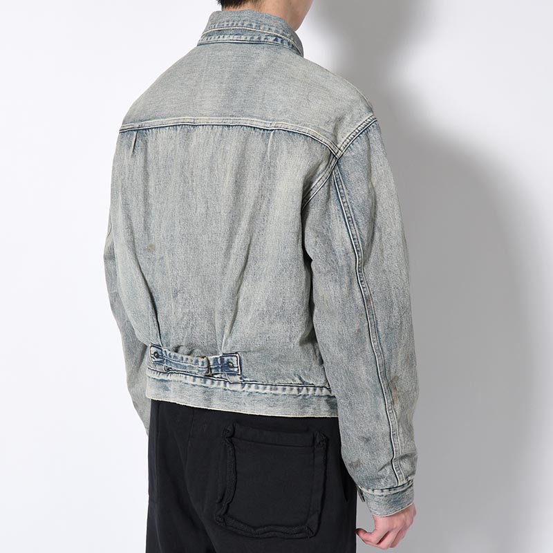 BLANKET LINED DENIM JK -INDIGO-