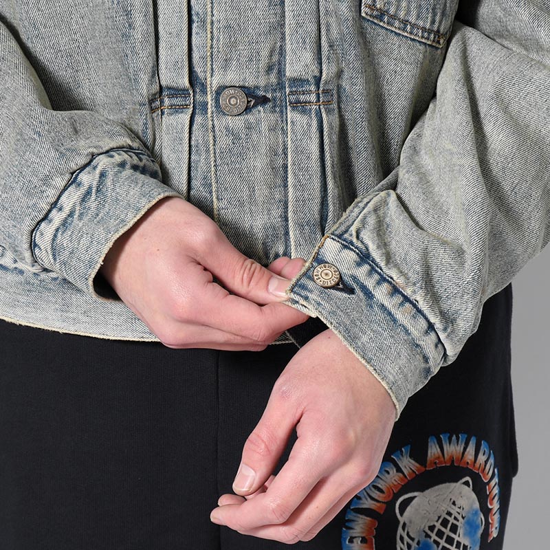 BLANKET LINED DENIM JK -INDIGO-