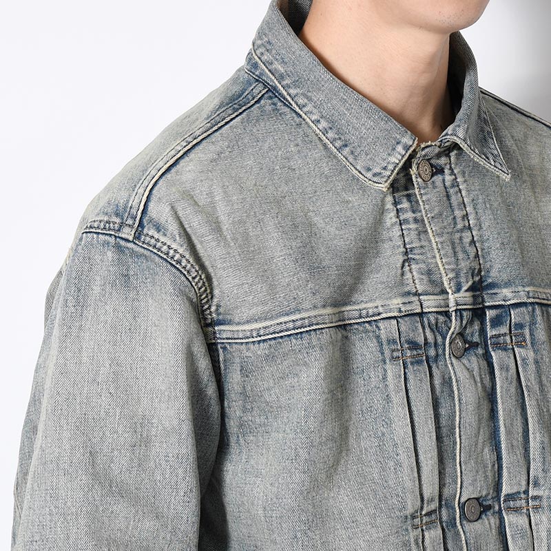 BLANKET LINED DENIM JK -INDIGO-