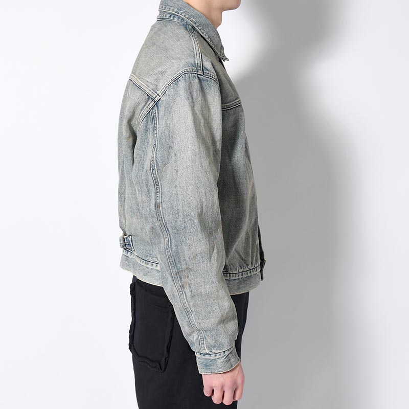 BLANKET LINED DENIM JK -INDIGO-